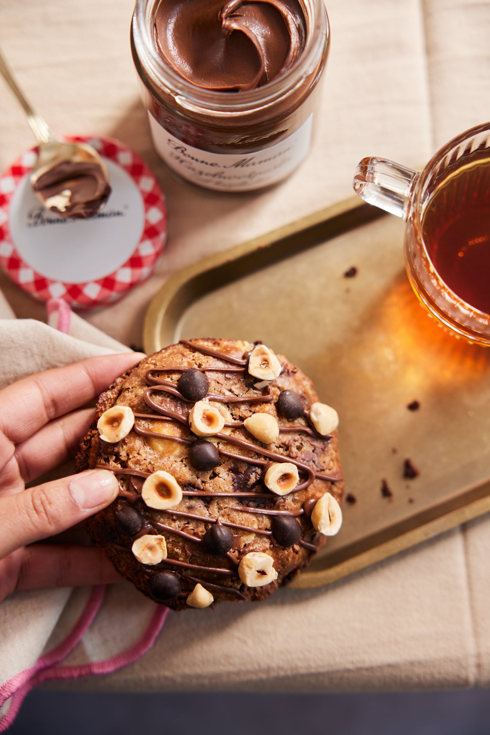 biscuit　レディース　GB XS Single serve cookie met Hazelnootpasta Bonne Maman NL