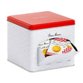 Blik met 80 kleine galettes
