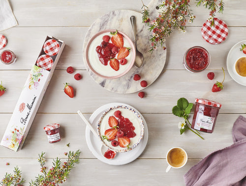 Aardbeien, Frambozen en Vlierbloesem confiture - Bonne Maman NL - 2