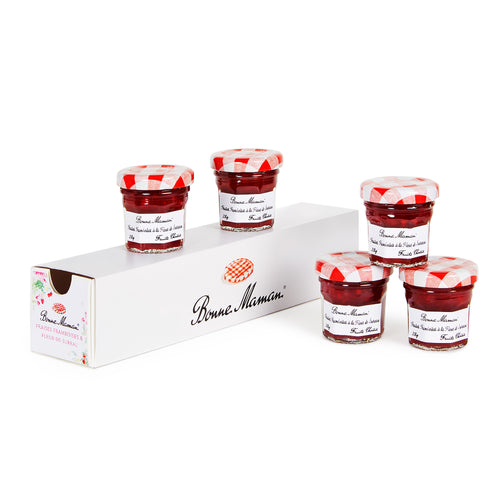 Aardbeien, Frambozen met Vlierbloesem (5x30g) - Bonne Maman NL - 1