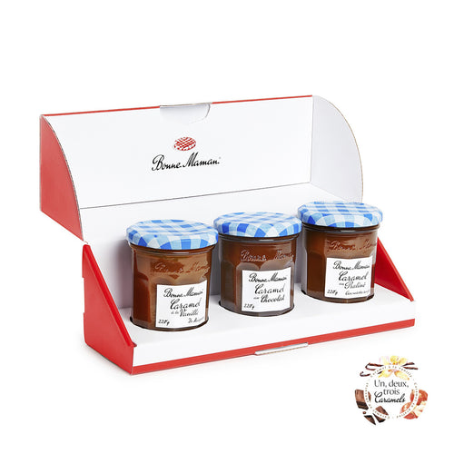 Trio Caramels : een, twee, drie karamels ! - Bonne Maman NL - 1