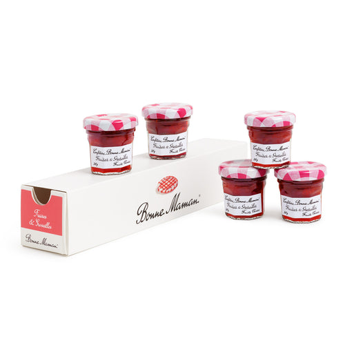 Aardbeien en rode bessen confiture (5x30g) - Bonne Maman NL - 1