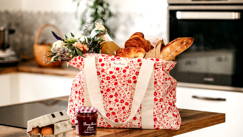 Bonne Maman gebloemde katoenen shopper - Bonne Maman NL - 2
