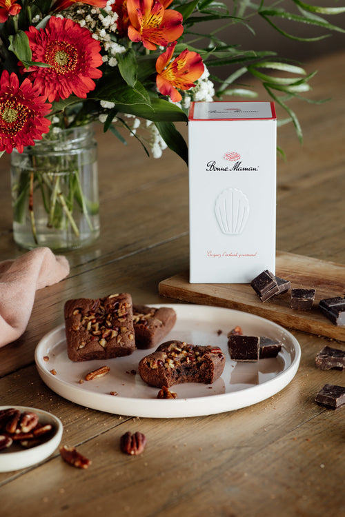 Chocoladebrownies met pecannoten - Bonne Maman NL - 1